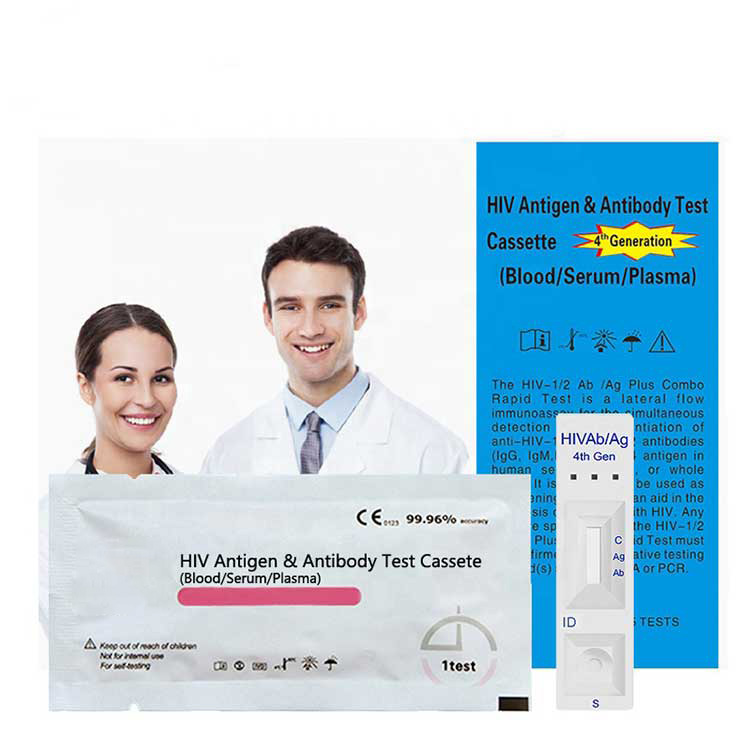 کیت جدید نسل 4 تست HIV 1/2 Ag Ab Rapid Test Cassette